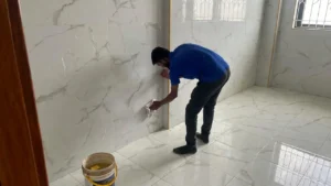 طريقة جلي وتلميع الرخام والبلاط